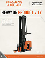 High Capacity Reach Truck Forklift Document